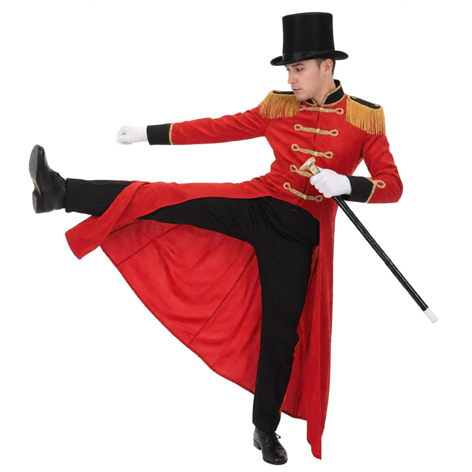 Halloween Costume Adult - 스팀펑크 고딕 중세풍 테일코트 코스프레 의상,