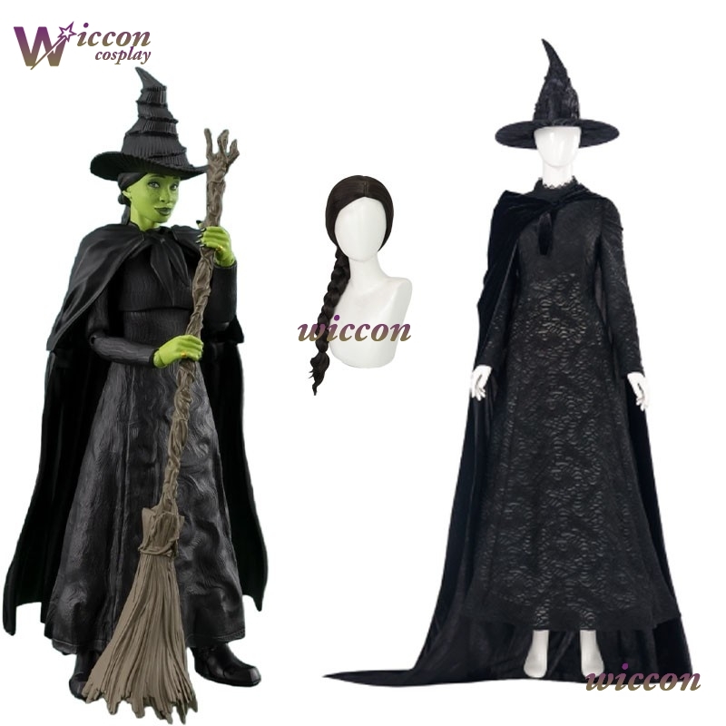 Halloween Costume Kids - YesoK 영화 Wicked Elphaba 코스프레 의상