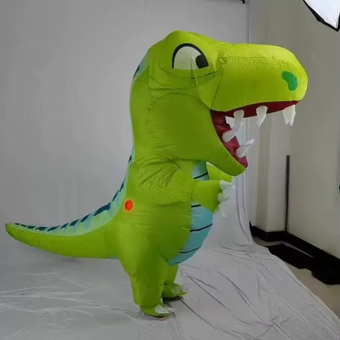 성인용 뚱뚱한 머리 공룡 인형 의상, 전신을 덮는 공룡 - Halloween Costume Adult 리뷰 및 가격