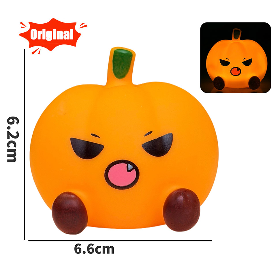 카와이 마녀 유령 호박 실리콘 야간 조명 귀여운 캐릭터 - Halloween Pumpkin Decor Led 리뷰 및 가격