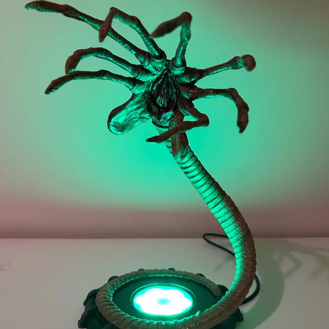 외계인 페이스허거 램프 야간 조명, LED 조명이 있는 - Halloween Pumpkin Decor Led 리뷰 및 가격