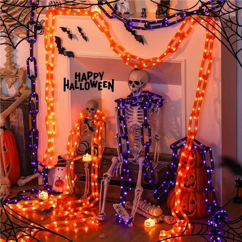 78.74인치 할로윈 야외 태양광 체인 조명 방수 LE - Halloween Led String Lights Orange 리뷰 및 가격