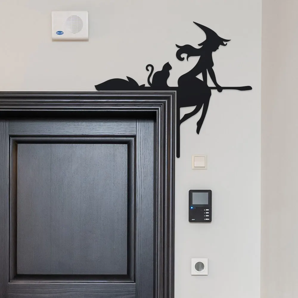 할로윈 문틀 장식 세트 – 거미줄이 있는 단철 실루엣, - Spider Web Halloween Decoration 리뷰 및 가격