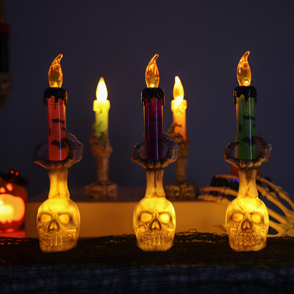 할로윈 해골 손 모양 캔들 라이트 LED 호박 랜턴 파 - Halloween Pumpkin Decor Led 리뷰 및 가격