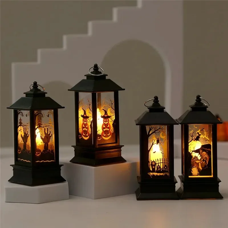 할로윈 장식 LED 캔들 라이트 빈티지 마녀 성 호박  - Halloween Pumpkin Decor Led 리뷰 및 가격